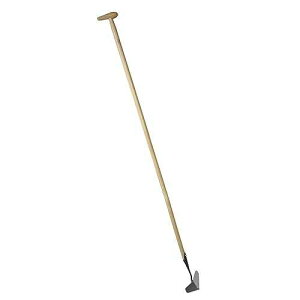 Dewit Heart-Shaped Push Hoe with P-Grip Effortless Weeding, Back-Saving Design, Head: 2.25 L X 6.25 W; Total 72 L: 3.5LBS