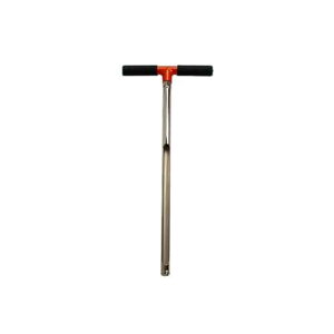 AMS 401.02 7/8 X 21 ���b�L�y��v���[�u�A�n���h���t���A AMS 401.02 7/8 X 21 Plated Soil Probe w/Handle,