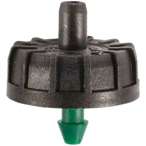 DIG 2 GPH Pressure Compensating (PC) Barbed Drip Emitters in Pack of 10 (Color Green) for Consistent Flow Rate Over Wide Range Model of Pressure, Model B222B