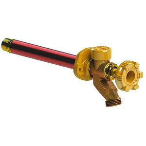 Woodford 17P-10-MH Model 17 Wall Faucet, 10-Inch, P Inlet, Metal Handle, Bronze