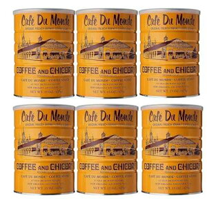 Cafe Cafe Du Monde Coffee with Chicory, 15 oz, (Pack of 6)