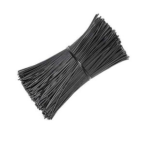 SumDirect 1000Pcs 4 Inch Plastic Twist Ties for Bags, Wire Cable Ties for Plants,Breads,Household and Office Use