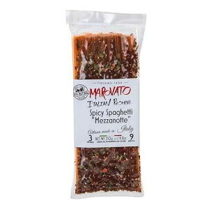 Tiberino's Real Italian Meals - Spicy Spaghetti Mezzanotte, 8.8 oz, All-Natural, No GMO, Vegan, Imported from Italy, Hot Pepper Flavor, No Additives, Preservatives or Artificial Colors - 1 Pack For 3