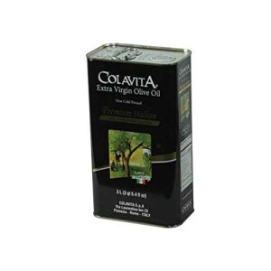 Colavita �v���~�A�� �C�^���A �G�N�X�g�� �o�[�W�� �I���[�u �I�C���A3 ���b�g�� -- 1 �P�[�X������ 4 �B Colavita Premium Italian Extra Virgin Olive Oil, 3 Liter -- 4 per case.