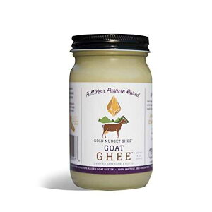 �S�[���h�i�Q�b�g�M�[�ɂ�郄�M�M�[A2/A2�A�ʔN/�q������A�P�g���p���I8�I���X GOAT GHEE A2/A2 BY GOLD NUGGET GHEE, FULL-YEAR/PASTURE-RAISED, GRASS-FED, KETO & PALEO 8oz