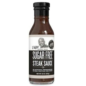 G Hughes Sugar Free, Steak Sauce - Gluten Free Steak Sauces, Sugar Free Steak Sauce, Sugar Free BBQ Sauces, Gluten Free BBQ Sauces, No Preservatives, No Added Sugar - 13 Oz (1-Pack)
