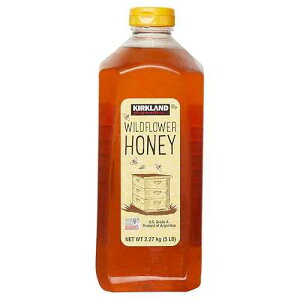 �J�[�N�����h �V�O�l�`���[ �v���~�A�� ���C���h�t�����[ �n�j�[ 5 �|���h 100% �s���A Kirkland Signature Premium Wildflower Honey 5 Lbs 100% Pure