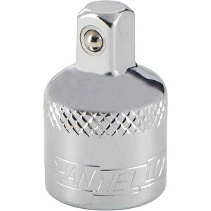 Channellock Socket Adapter - Ratchet Adapter, 3/8" Female to 1/4" Male - Chrome Vanadium Steel
