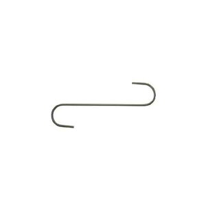 Panacea 89013 �K�[�f�� S �t�b�N�A�u���b�N�A8 �C���`�A2 �p�b�N Panacea 89013 Garden S Hook, Black, 8-Inch, Pack of 2
