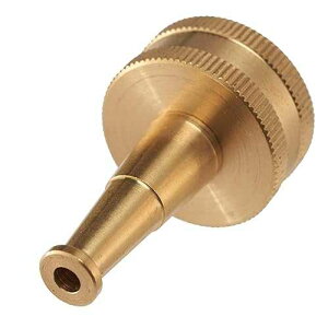 Dramm 22310 Heavy-Duty Brass Jet Wash Nozzle ? Powerful High-Pressure Water Stream for Cleaning Patios, Walkways & Gutters ? Durable All-Brass Construction ? Leak-Proof Professional Hose Attachment