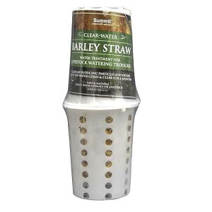 Summit 131 Clear-Water Barley Straw for Livestock Watering Troughs, Treats up to 1000-Gallons, 0.5 lbs