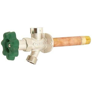 Prier P-164D04 �N�H�[�^�[�^�[�� �t���X�g�t���[ �T�C�t�H���h�~���O���ΐ��A4 �C���` Prier P-164D04 Quarter-Turn Frost Free Anti-Siphon Outdoor Hydrant, 4-Inch