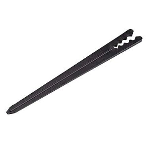 Raindrip 381050B 1/8-Inch - 1/4-Inch Heavy-Duty Tubing Support Stake for Drip Irrigation Supply Tubing and Drip Systems, 6-Inch Long, Plastic, 50-Pack, Black
