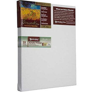 �}�X�^�[�s�[�X �A�[�e�B�X�g �L�����o�X 41824 Vincent PRO �[�� 7/8 �C���`�A10 �C���` x 10 �C���`�A�R�b�g�� 14.0 �I���X - 3X - �T�E�T���[�g �w�r�[�E�F�C�g Masterpiece Artist Canvas 41824 Vincent PRO 7/8 Deep