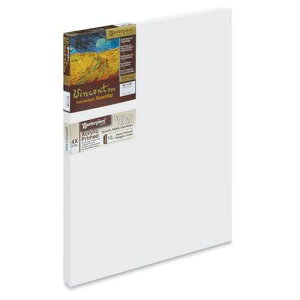 Masterpiece Artist Canvas 42038 Vincent PRO 7/8 Deep, 14 x 18, Linen 12.0oz - 4X - Vintage Acrylic Primed