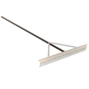 Bon 28-104 36-Inch Aluminum Head Yard Prep Landscape Rake
