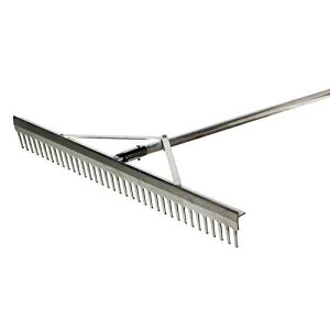 Trigon Sports �A���~���i�σ��[�L�A24 �C���` Trigon Sports Aluminum Landscape Rake, 24-Inch