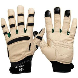 Bionic Men's ReliefGrip Gardening Premium Leather Gloves (Large)