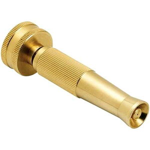 Underhill PowerBlast MultiMax Garden Water Hose Nozzle Adjustable, 7 GPM 80 PSI, 3/4-Inch Thread Inlet, High Pressure Heavy-Duty Brass, GNA-75