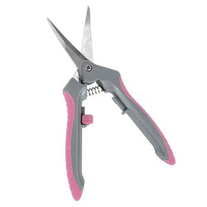 Shear Perfection Pink Platinum Stainless Trimming Shear - 2 in Curved Blades (12/Cs) (800402)
