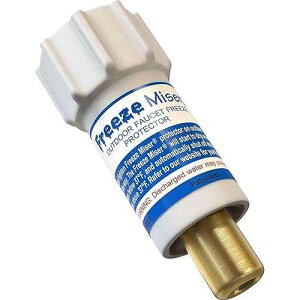 Blue Penguin Freeze Miser Outdoor Faucet & Spigot Freeze Protection Patented Valve Shield, Activates at Water Temperature Below 37 F/3 C Durable Winter Cover Alternative Quick Install, Saves Water 1 Pack