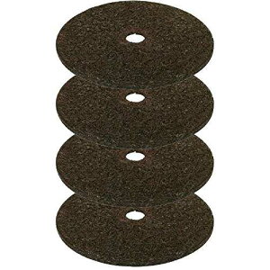 Rocky Mountain Radar Rocky Mountain 30-Inch Tree Mulch Ring Weed Preventer (Pack of 4) - Recycled Heavy Duty Rubber - Mower Safe - No Landscape Staples Needed - Natural Look - Equal Water Seepage to Tree - Easy In