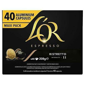 L'or エスプレッソ リストレット ポッド x 40 L'or espresso ristretto pods x 40