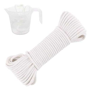Self Watering Wick Cord, Sonku 80 Feet Nylon String Rope for Self-Watering Planter Pot DIY Automatic Watering Device System Potted Plant Sitter Auto Drip Irrigation Waterer