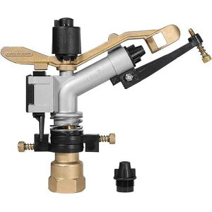 Sime Funny 1 �C���` �p�[�c �T�[�N�� �C���p�N�g �X�v�����N���[ �m�Y���t�� Sime Funny 1 Part Circle Impact Sprinkler w/Nozzles