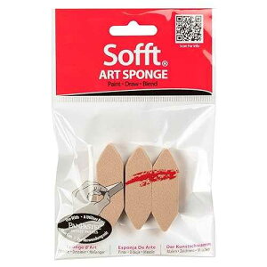 PanPastel Sofft Artist Tools by Golden, Point Sponge Bars, Pack of 3, Professional Artist Pastels