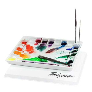 �W���b�N�E���V���\�� �g���E�����` ���퐅�ʃp���b�g Jack Richeson Tom Lynch Porcelain Watercolor Palette