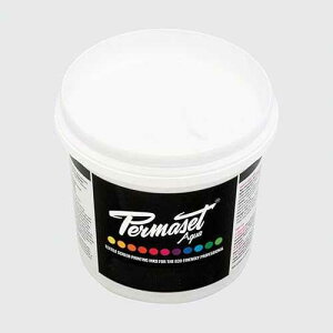 colormaker industries Permaset Aqua Standard 1 Litre White - Screen Printing Ink for Fabric - Ideal Screen Printing Kit for Home Office, Starter Kit, Fabric Paint, Screen Printer and Other Fabric Ink