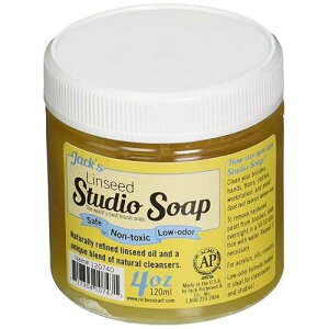�W���b�N ���V���\�� 120740 120 ml �����V�[�h �X�^�W�I �\�[�v Jack Richeson 120740 120 ml Linseed Studio Soap