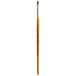 Silver Brush Limited 2003S Golden Natural Filbert Brush for Watercolor, Oil, and Acrylic, Size 4, Short Handle