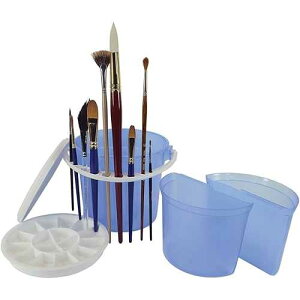 Art Advantage Deluxe Brush Bucket with Basins