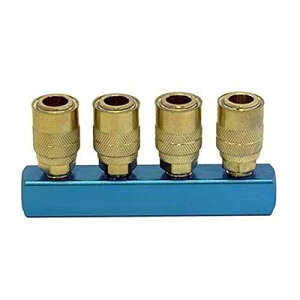 �p�[�V�F �G�A�u���V QM-4 4 �o���}�j�z�[���h Paasche Airbrush QM-4 Four Outlet Manifold