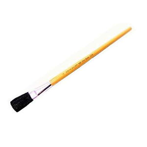 Kirschner Brush Company 1 Fitch China Bristle Wood Handle Artist Paint Brush for Acrylic, Oil, Watercolor, Gouache and Plain Air Painting (PACK-OF-100)