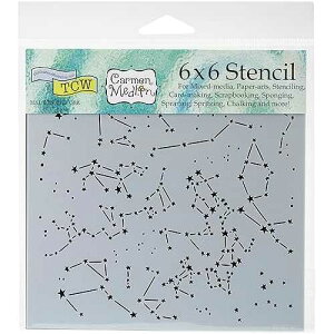 The Crafter's Workshop Crafters Workshop TCW734S Template 6X6-Constellations