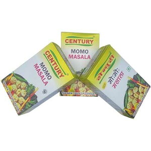 nepalitinepali Century MOMO Masala Made in Nepal Pack of 3 Pcs Chinese Dumpling Spices 150 gm Net
