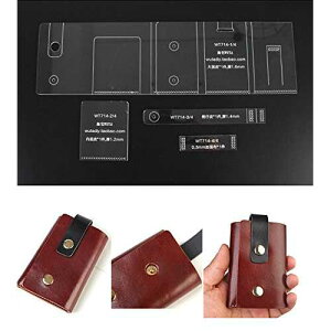BAENRCY Wallet Acrylic Template Wallet Leather Pattern Acrylic Leather Pattern Leather Templates for Bags