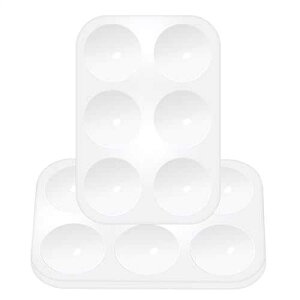 Penta Angel Art t Tray Palette 3Pcs 6 Well Plastic Rectangular t Tray for Watercolor ting