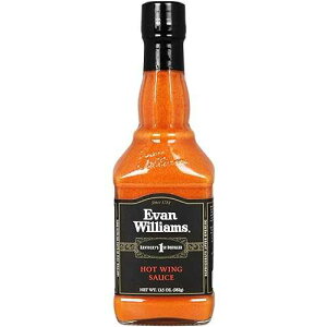 �G���@���E�E�B���A���Y �z�b�g�E�B���O�\�[�X - 13.5�I���X Evan Williams Hot Wing Sauce - 13.5 oz.