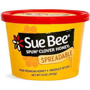 �X�[ �r�[ �X�p�� �N���[�o�[ �n�j�[ 12 �I���X (2 �p�b�N) Sue Bee Spun Clover Honey 12 Oz (Pack of 2)