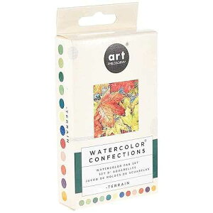PRIMA MARKETING INC Prima Marketing Prima Confections Watercolor Pans 12/Pkg-Terrain, Original