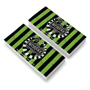 GRAPHICS & MORE Beetlejuice Beetle Worm Eraser Set of 2