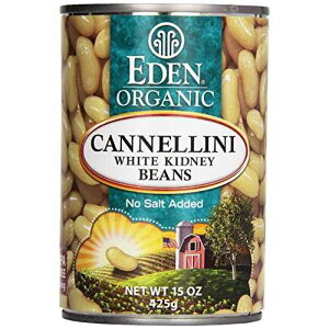 Eden Foods �I�[�K�j�b�N���C���Q�����A15�I���X Eden Foods Organic White Kidney Beans, 15 oz