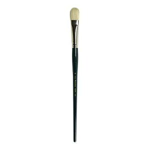 Princeton Ashley, Brushes for Acrylic and Oil Series 5200, Interlocked Chungking Bristle, Filbert Size 12