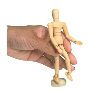 Jack Richeson Miniature Natural Manikin, 5-1/2 Inches