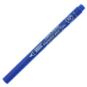 UCHIDA Marvy Fine Point Fabric Marker Art Supplies, Blue