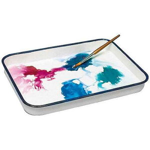 Jack Richeson Butcher ����p���b�g�g���C�A11 x 15 �C���`�A�z���C�g Jack Richeson Butcher Porcelain Palette Tray, 11 x 15 in, White